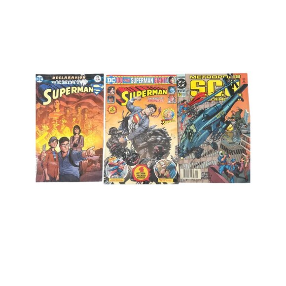 Lot Of 13 Superman & Action Comics DC Comic Book Collection Aliens Born Again - Picture 3 of 6